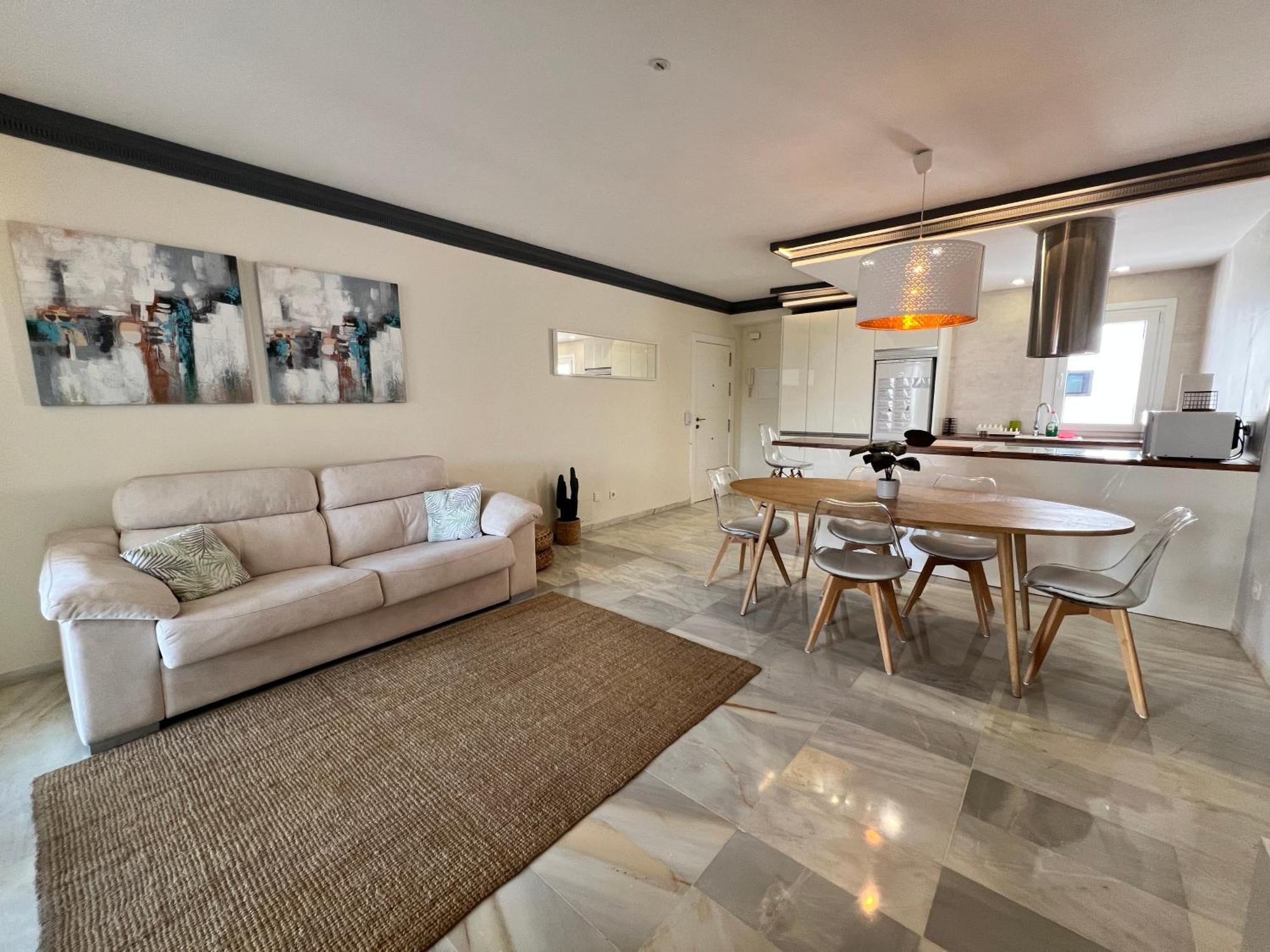 Apartment Jardines Del Puerto For Up To 6, Totally Refurbished 2025, Gardens, Pools, Garage, Wifi Marbella